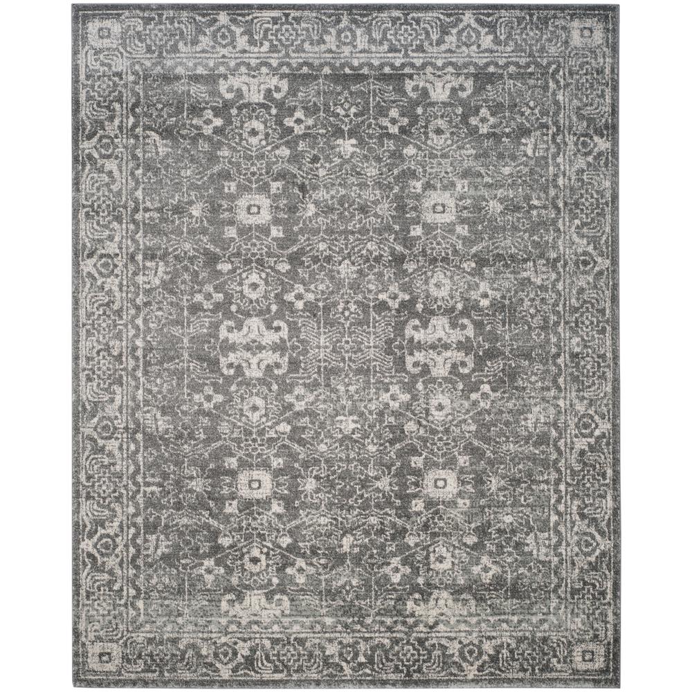 EVOKE, GREY / IVORY, 11' X 15', Area Rug, EVK270S-1115
