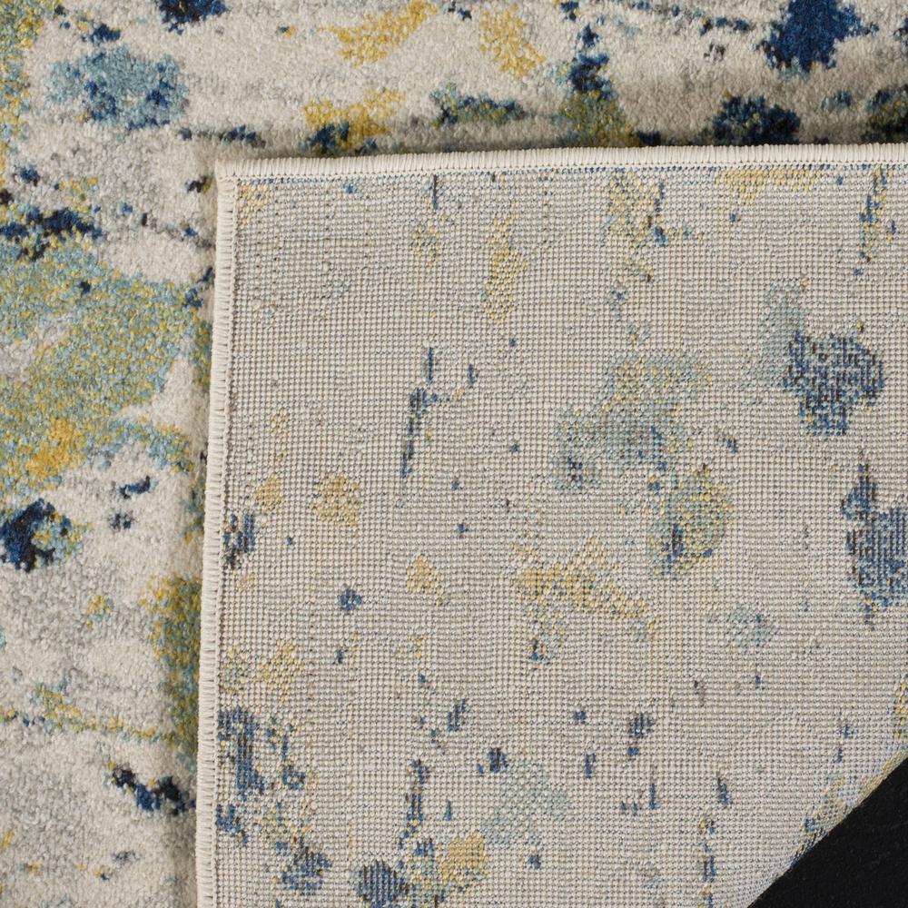 EVOKE, IVORY / YELLOW, 5'-1" X 7'-6", Area Rug