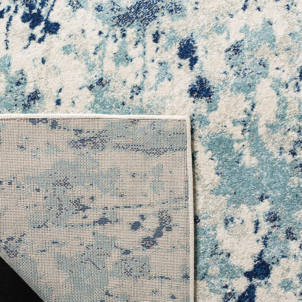 EVOKE, IVORY / BLUE, 4' X 6', Area Rug, EVK284M-4