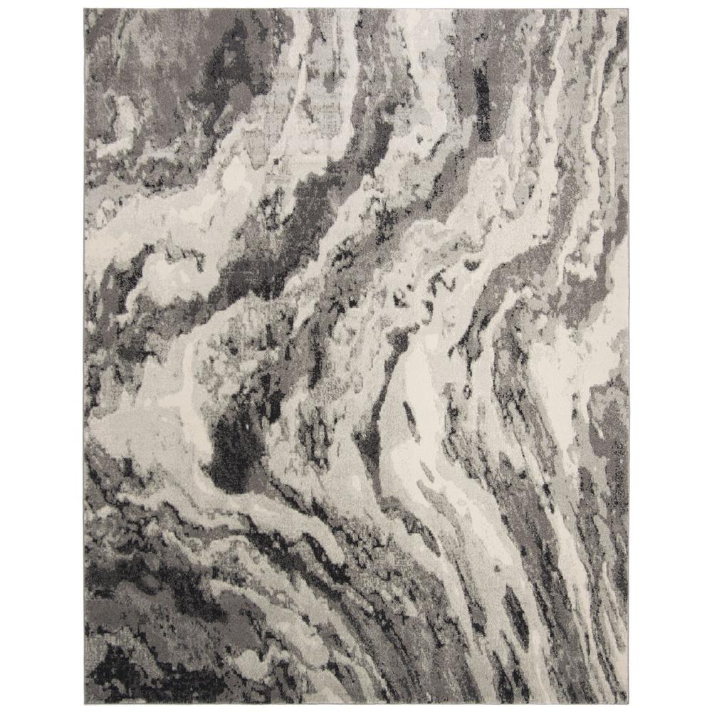 EVOKE, IVORY / GREY, 9' X 12', Area Rug, EVK285F-9