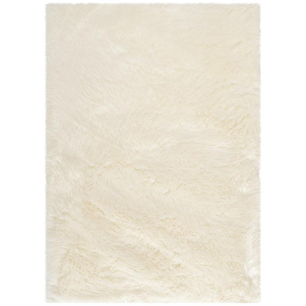 FAUX SHEEP SKIN, IVORY, 5' X 8', Area Rug, FSS235A-5