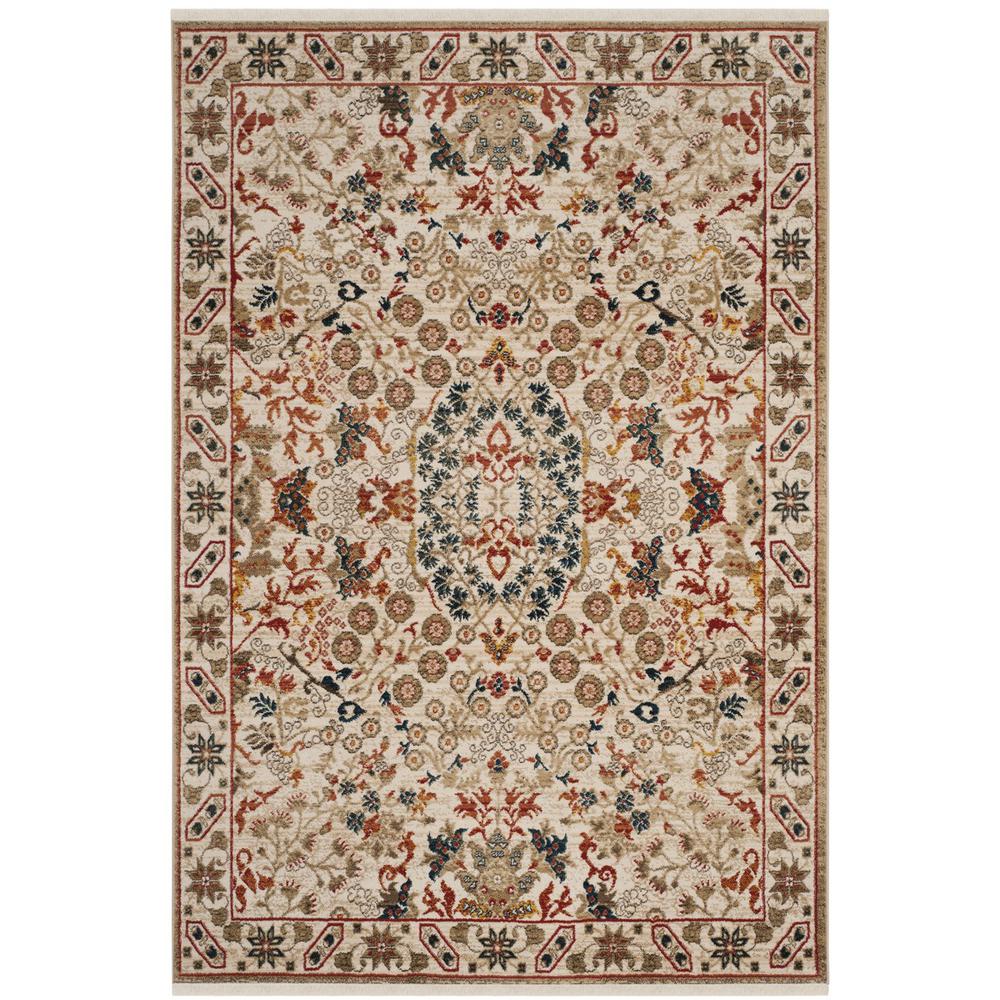 KASHAN, IVORY / IVORY, 5'-1" X 7'-5", Area Rug