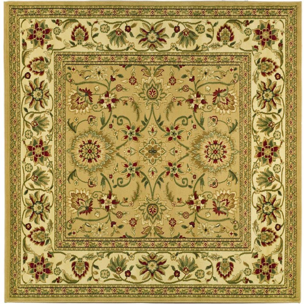 LYNDHURST, BEIGE / IVORY, 8' X 8' Square, Area Rug
