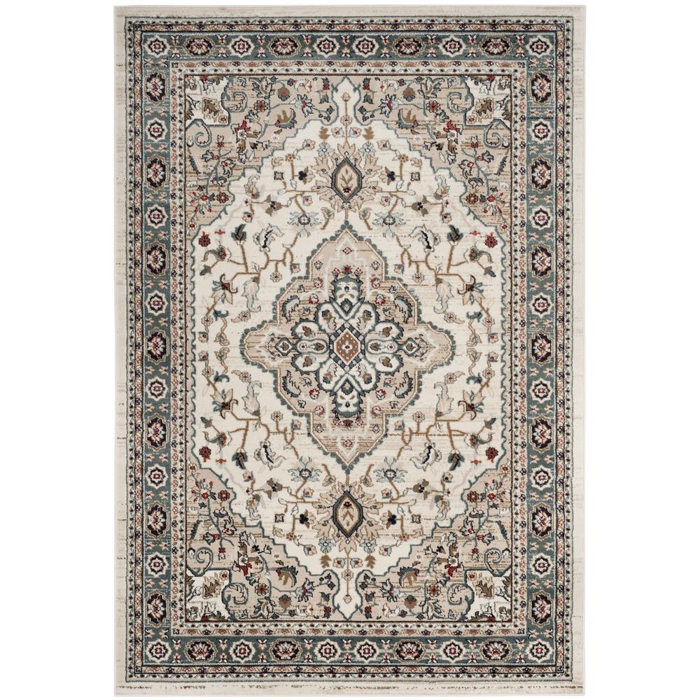 LYNDHURST, CREAM / BEIGE, 5'-3" X 7'-6", Area Rug