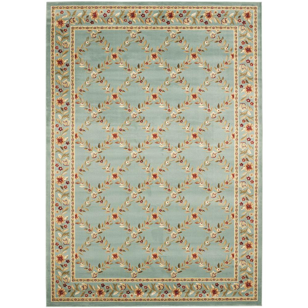 LYNDHURST, BLUE / BLUE, 8'-9" X 12', Area Rug, LNH557-6565-9