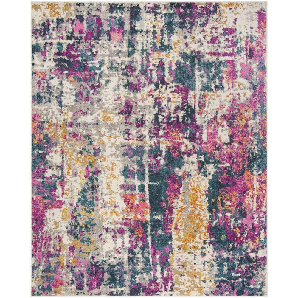 MADISON, IVORY / BLUE, 9' X 12', Area Rug, MAD143B-9
