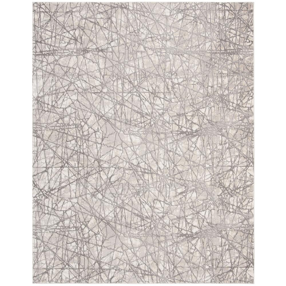 MEADOW, BEIGE / GREY, 9' X 12', Area Rug