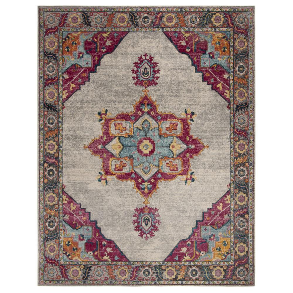 MERLOT 100, CREAM / MULTI, 9' X 12', Area Rug, MER108A-9