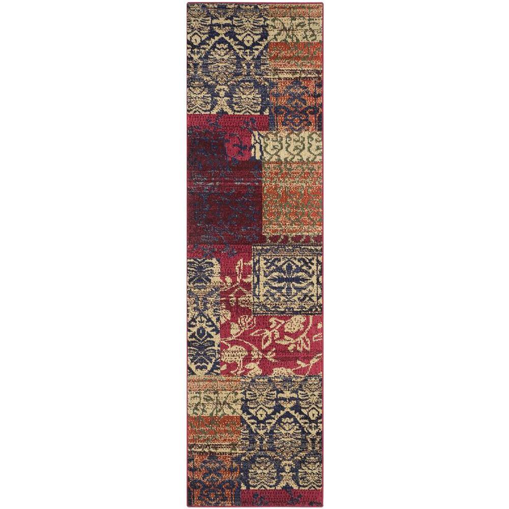 MONACO, MULTI, 2'-2" X 8', Area Rug, MNC211F-28
