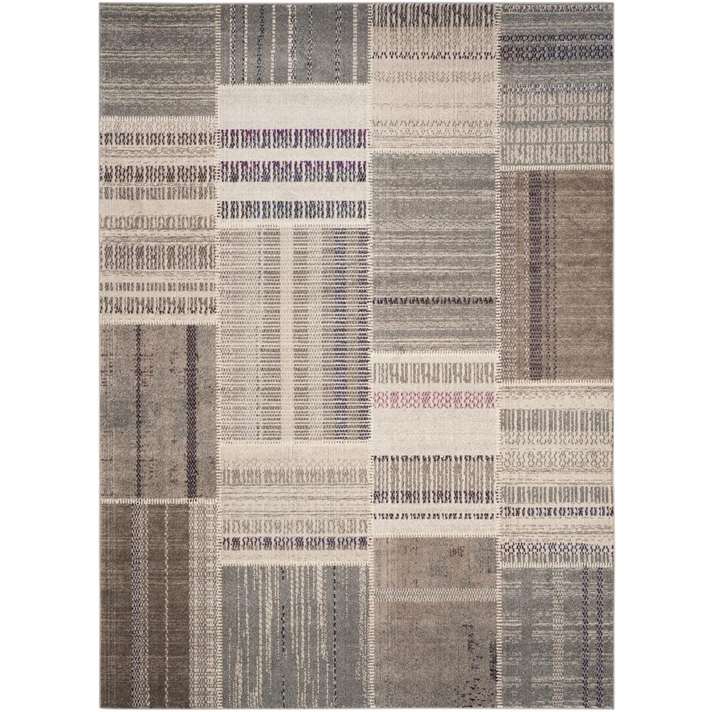 MONACO, GREY / MULTI, 9' X 12', Area Rug, MNC215G-9
