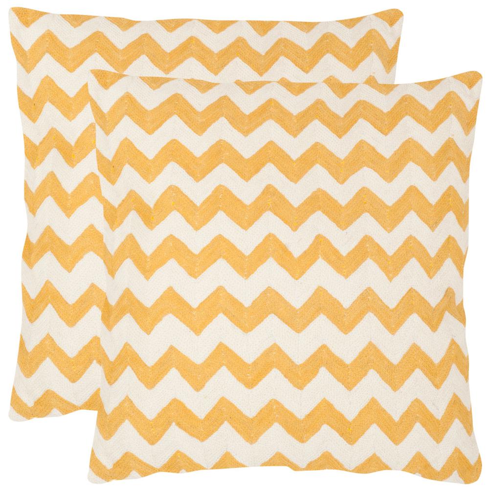 STRIPED TEALEA  PILLOW, PIL102F-2222-SET2