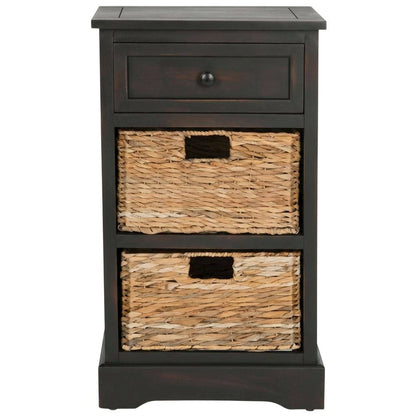 Brown, Side Table, Quality Build, Durable Wood Frame