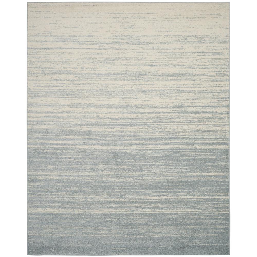 Adirondack, SLATE / CREAM, 9' X 12', Area Rug