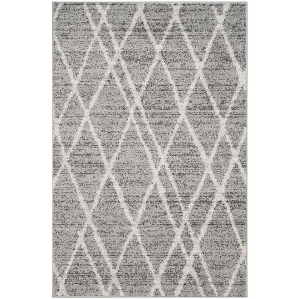Adirondack, IVORY / SILVER, 6' X 9', Area Rug, ADR128B-6