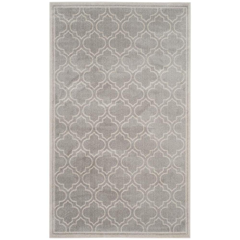 AMHERST, LIGHT GREY / IVORY, 5' X 8', Area Rug, AMT412B-5