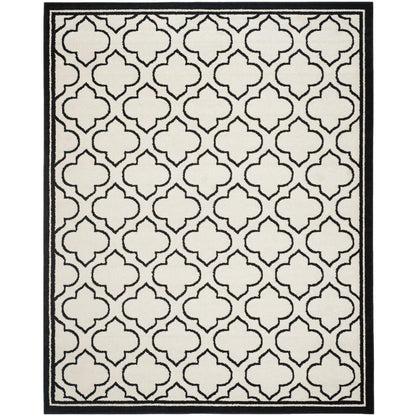 AMHERST, IVORY / ANTHRACITE, 6' X 9', Area Rug