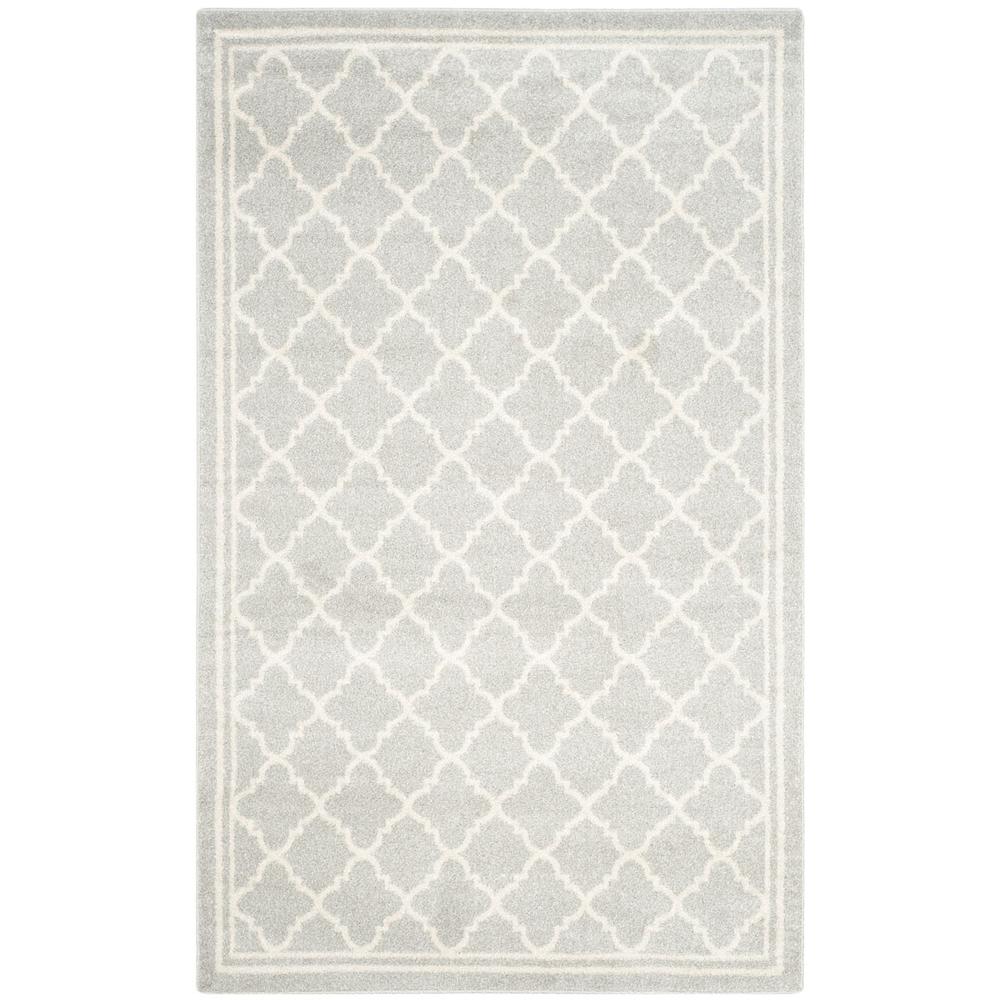 AMHERST, LIGHT GREY / BEIGE, 5'-3" X 8', Area Rug