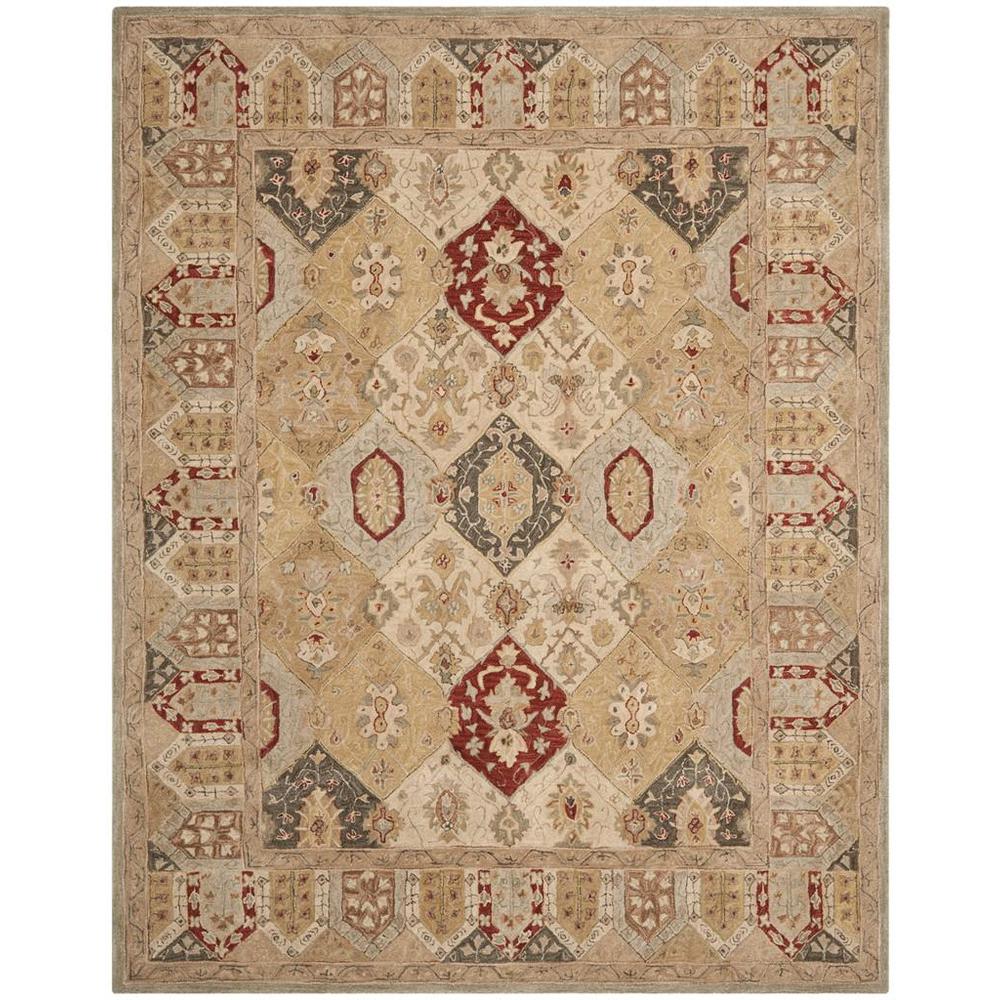 ANATOLIA, BEIGE / MULTI, 9' X 12', Area Rug
