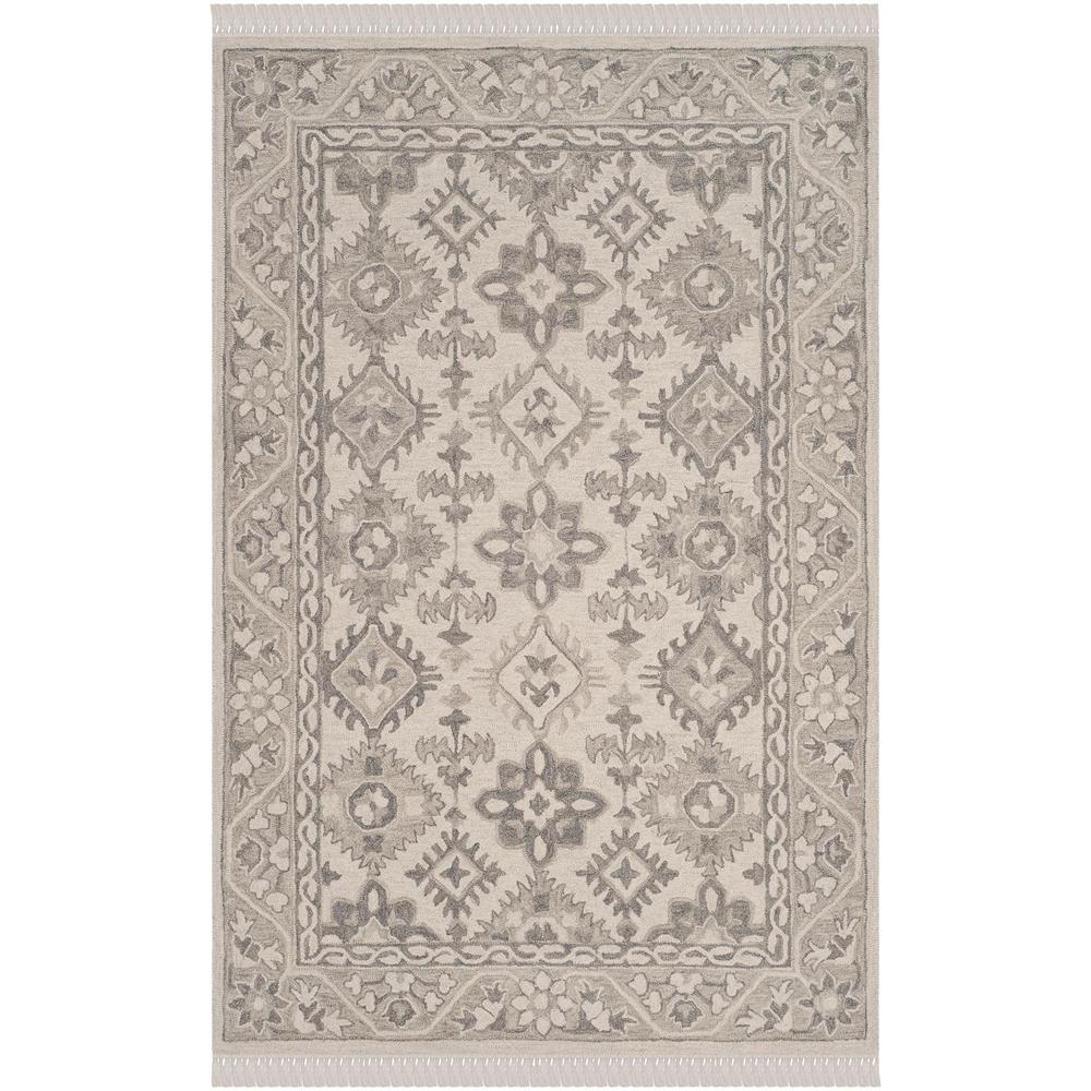 ASPEN, LIGHT GREY / GREY, 8' X 10', Area Rug