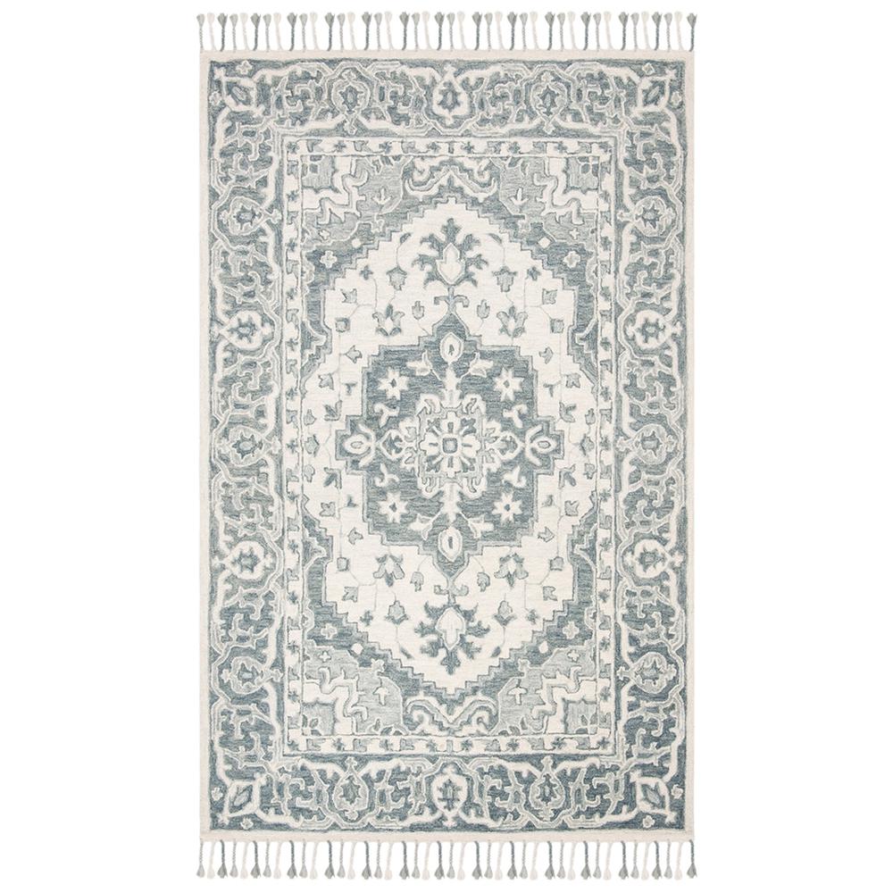 ASPEN, GREY / LIGHT GREY, 4' X 6', Area Rug