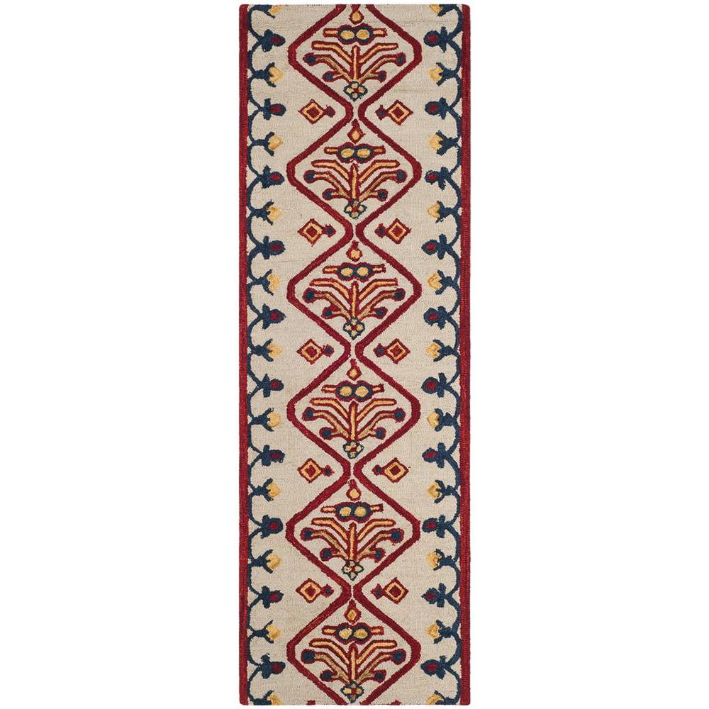 ASPEN, IVORY / MULTI, 2'-3" X 9', Area Rug, APN703A-29