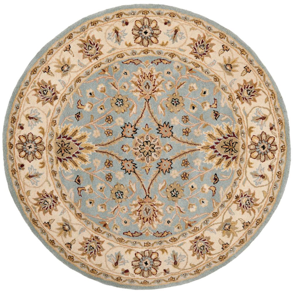 ANTIQUITY, LIGHT BLUE / IVORY, 8' X 8' Round, Area Rug