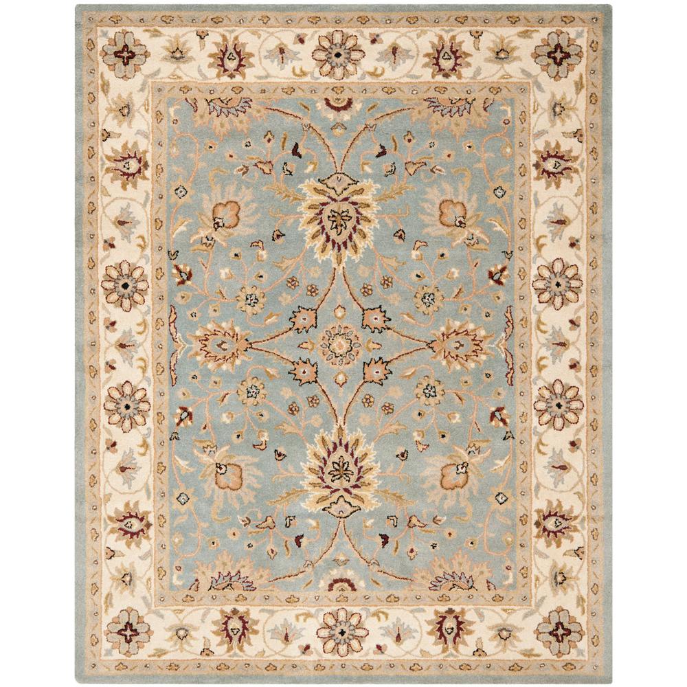 ANTIQUITY, LIGHT BLUE / IVORY, 8'-3" X 11', Area Rug