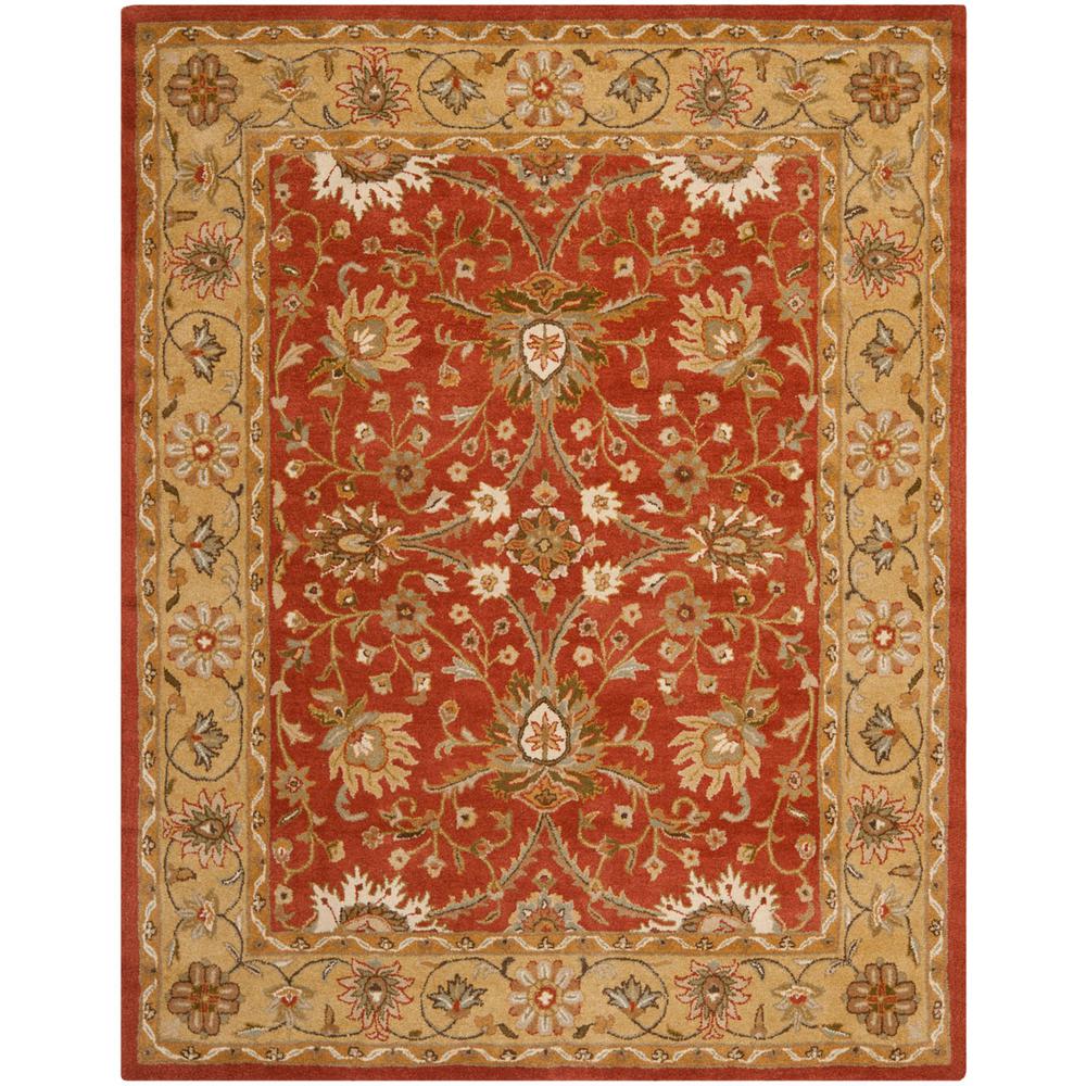 ANTIQUITY, RUST / GOLD, 8'-3" X 11', Area Rug