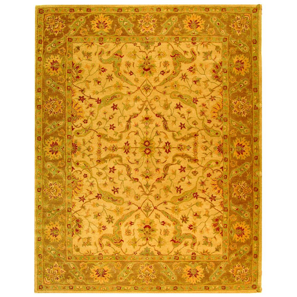 ANTIQUITY, IVORY / BROWN, 8'-3" X 11', Area Rug