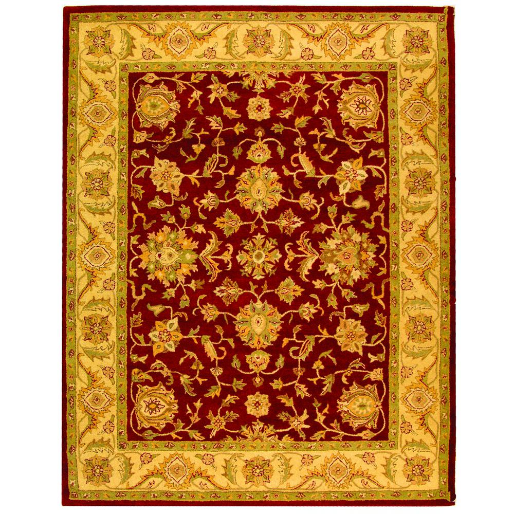 ANTIQUITY, RED / GOLD, 8'-3" X 11', Area Rug