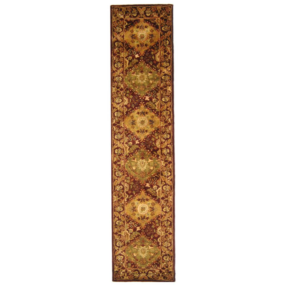 ANTIQUITY, WINE, 2'-3" X 4', Area Rug