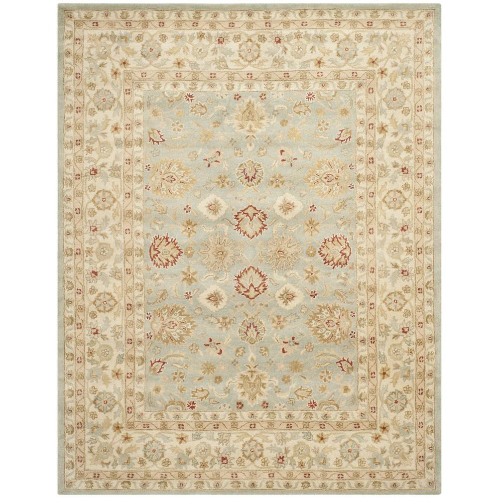 ANTIQUITY, GREY BLUE / BEIGE, 8' X 10', Area Rug