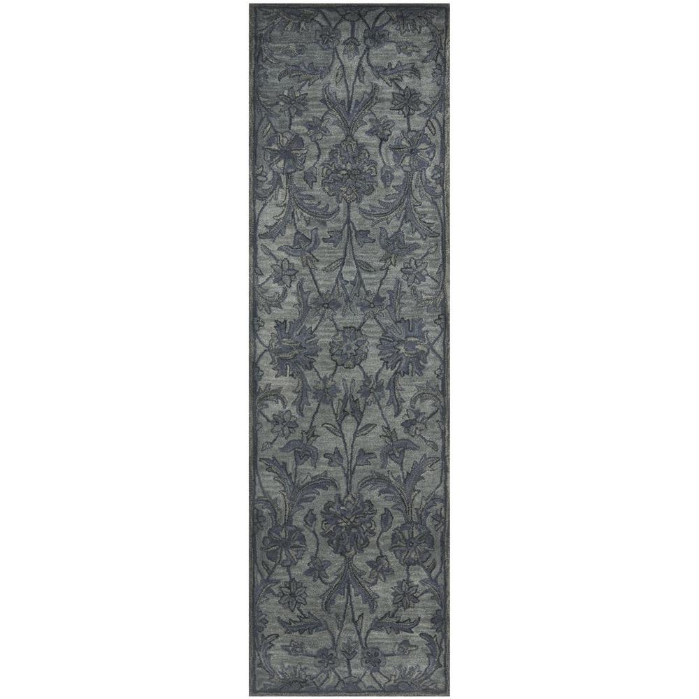 ANTIQUITY, GREY / MULTI, 2'-3" X 6', Area Rug