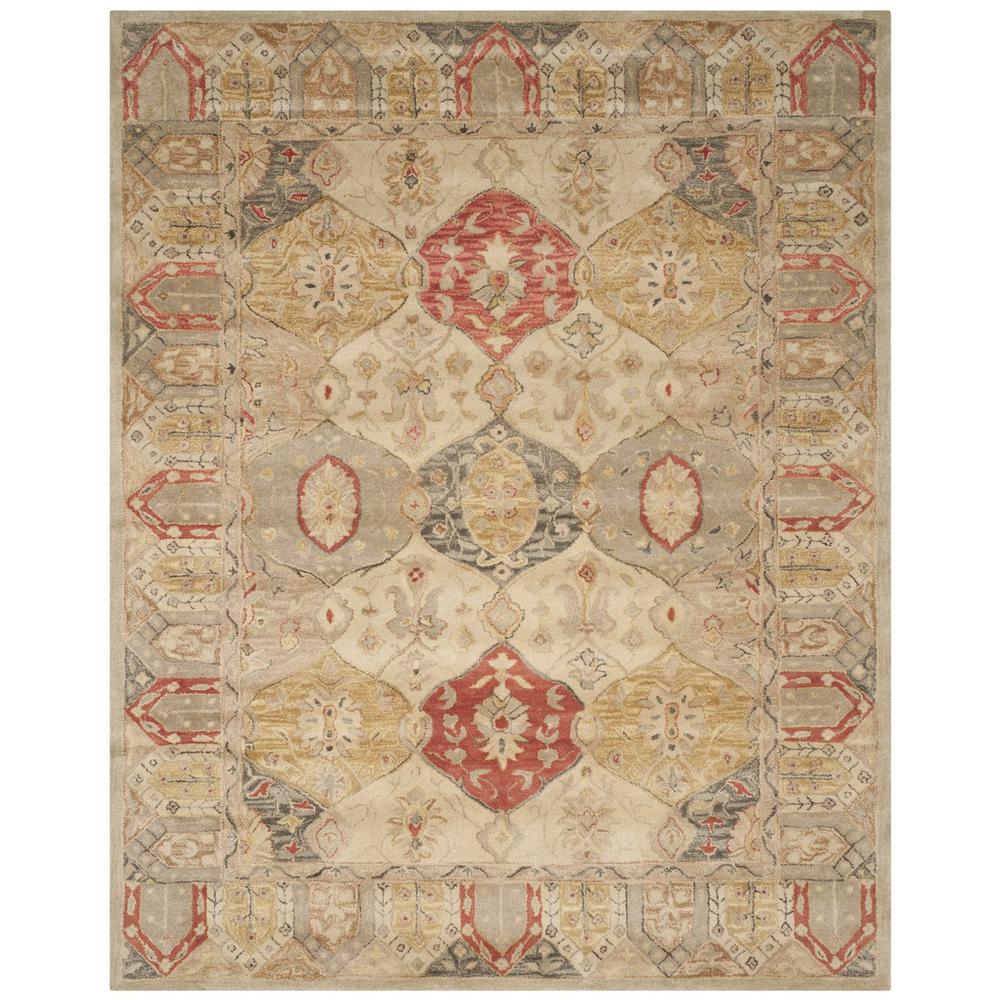 ANTIQUITY, BEIGE / MULTI, 8'-3" X 11', Area Rug