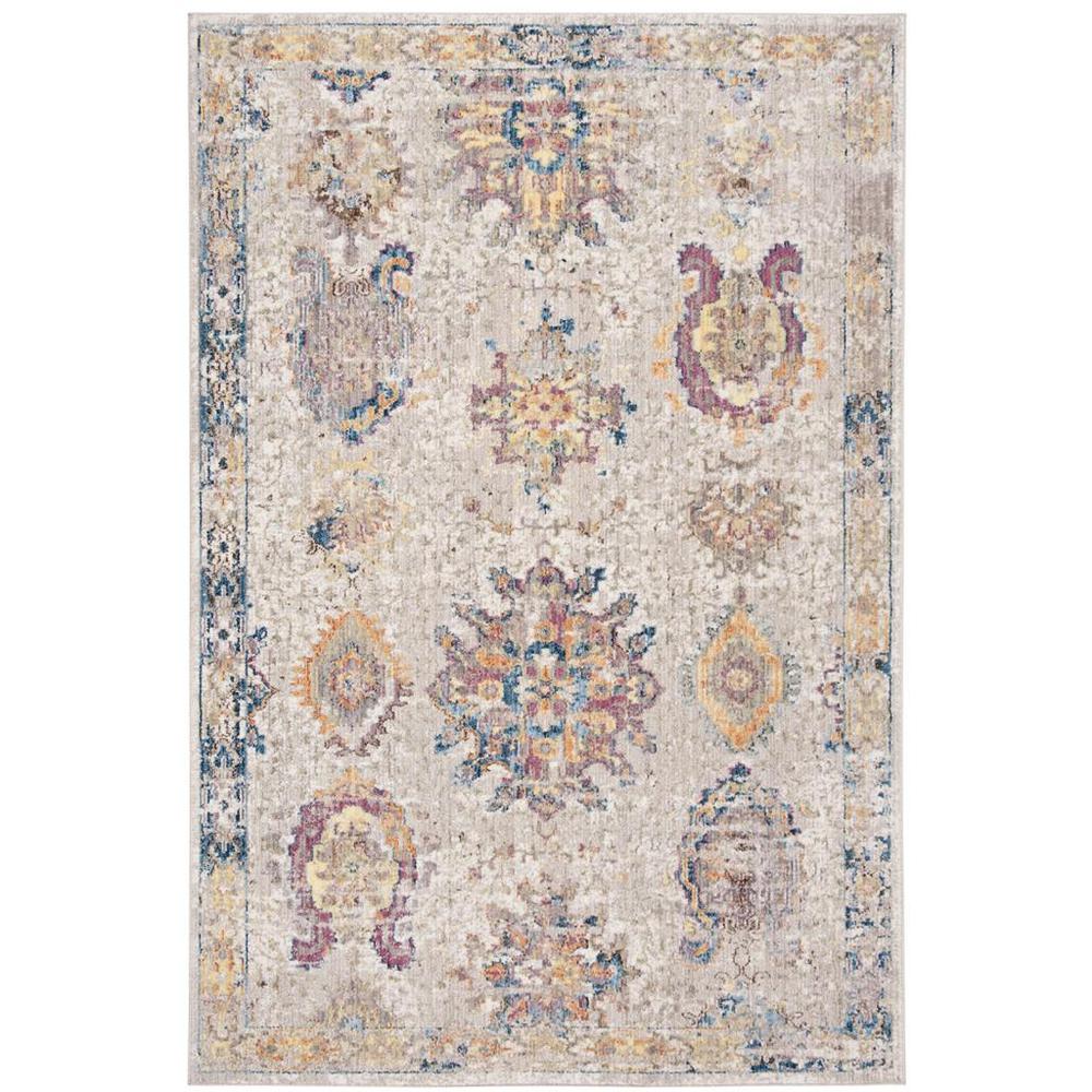 BRISTOL, LIGHT GREY / BLUE, 6' X 9', Area Rug, BTL359A-6