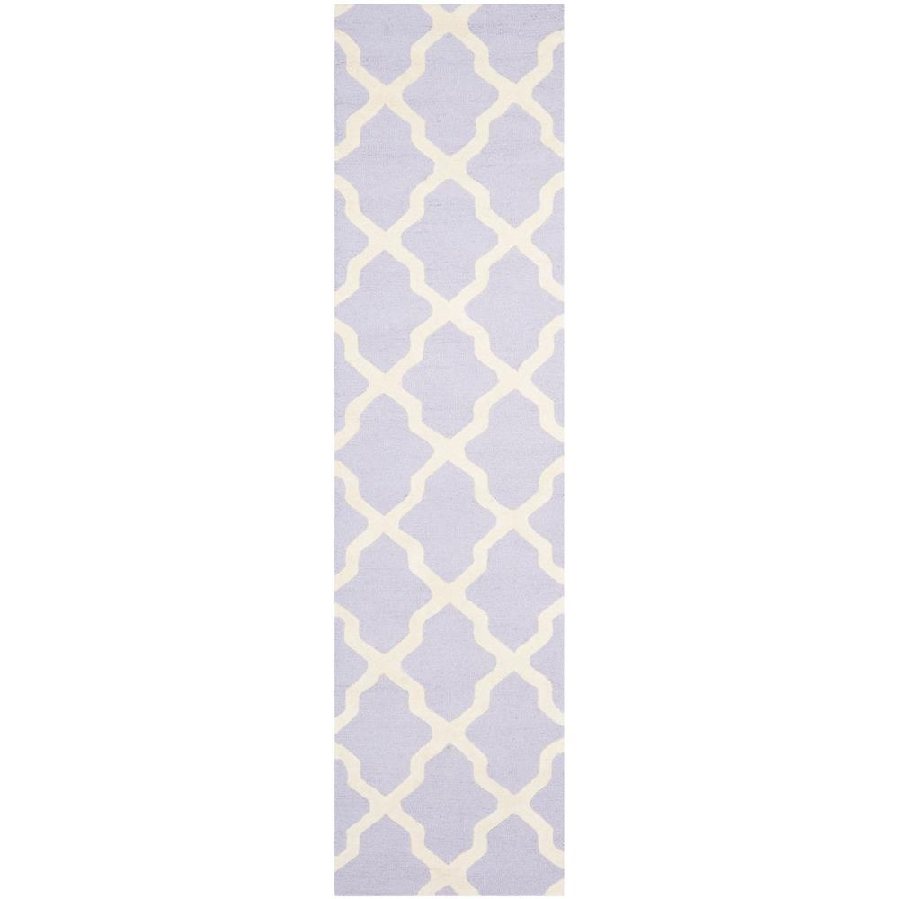CAMBRIDGE, LAVANDER / IVORY, 2'-6" X 4', Area Rug, CAM121C-24