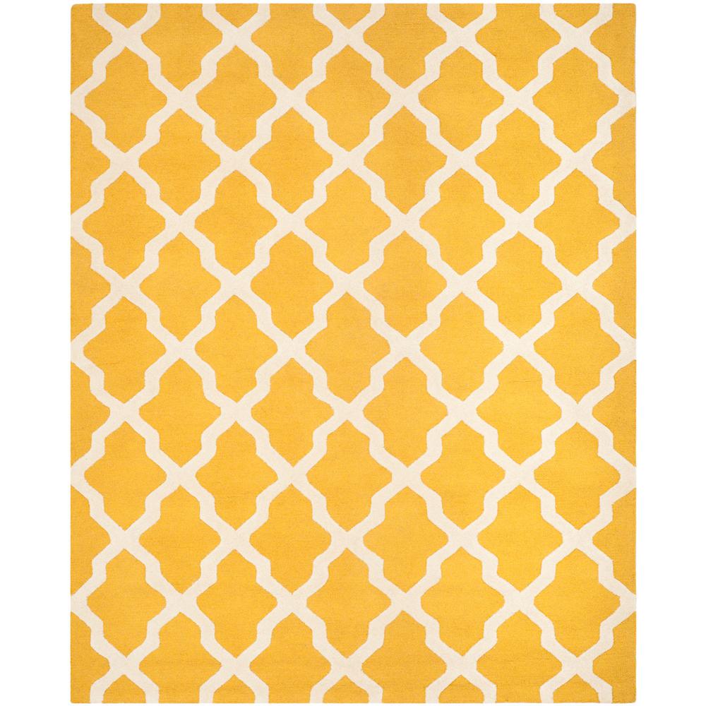 CAMBRIDGE, GOLD / IVORY, 8' X 10', Area Rug, CAM121Q-8
