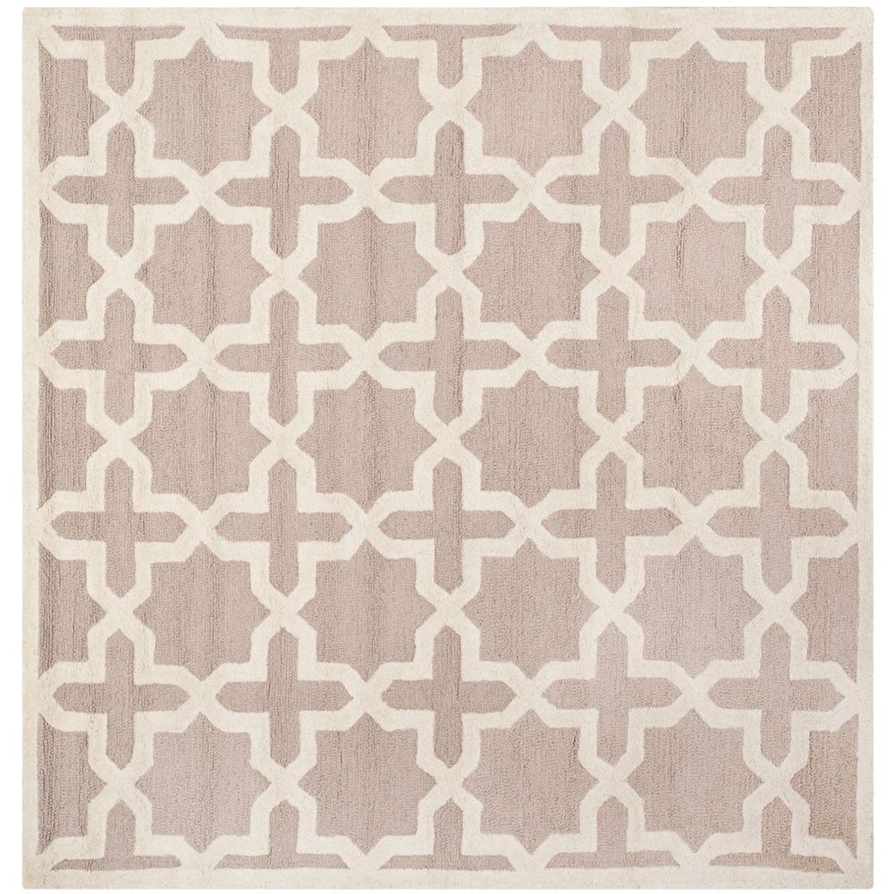 CAMBRIDGE, BEIGE / IVORY, 6' X 6' Square, Area Rug, CAM125J-6SQ
