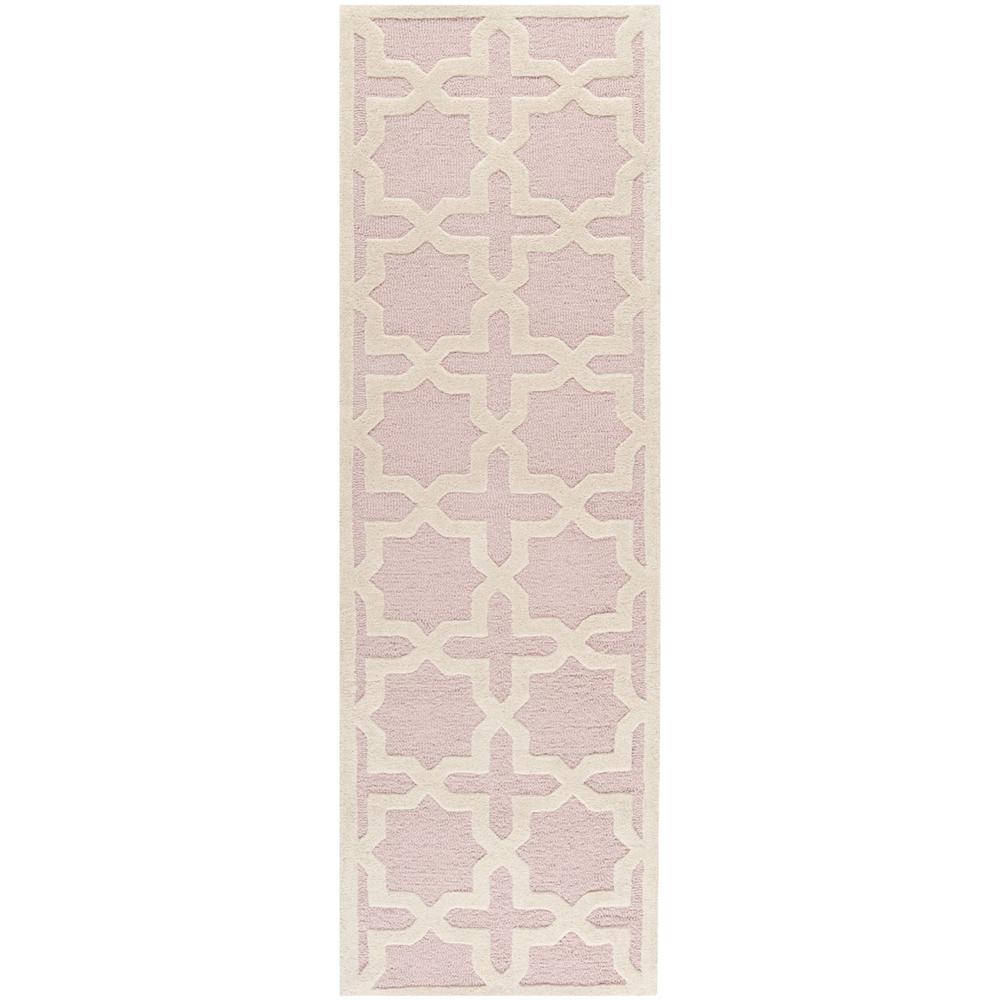 CAMBRIDGE, LIGHT PINK / IVORY, 2'-6" X 4', Area Rug, CAM125M-24