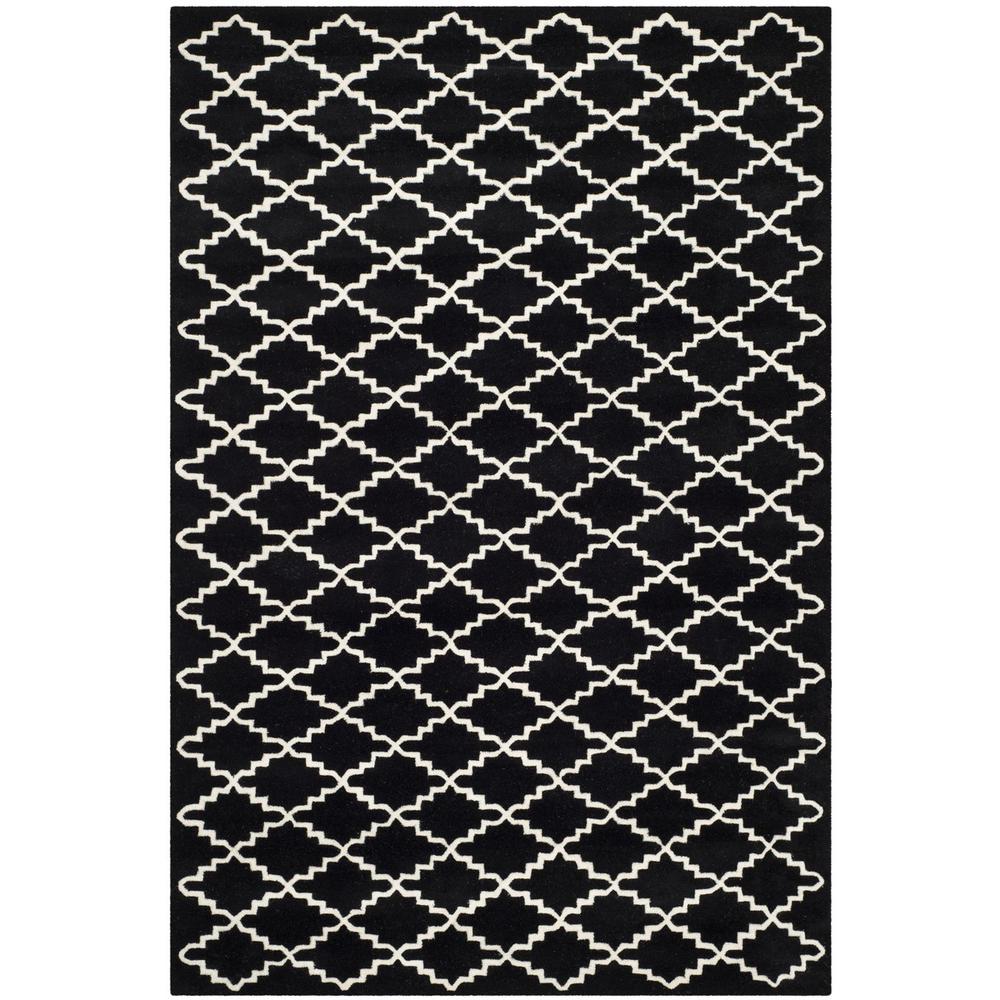 CHATHAM, BLACK / IVORY, 8'-9" X 12', Area Rug, CHT721K-9