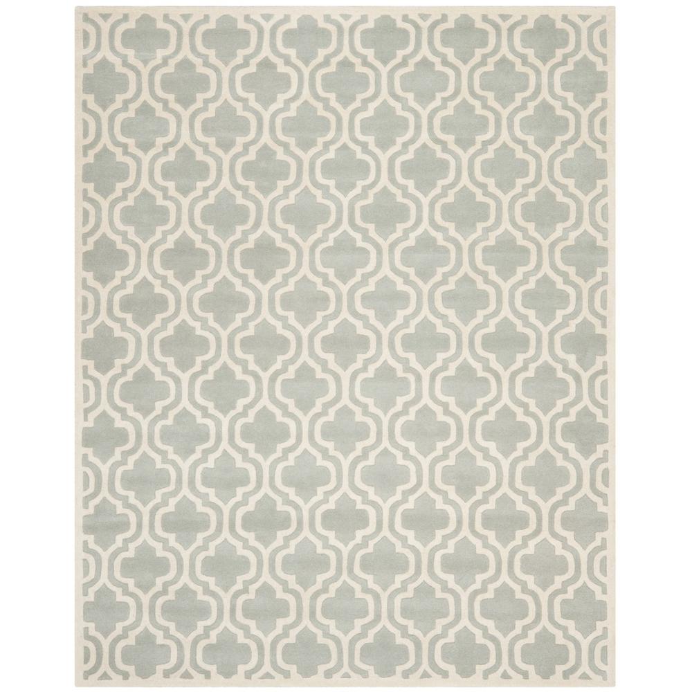 CHATHAM, GREY / IVORY, 8'-9" X 12', Area Rug, CHT727E-9