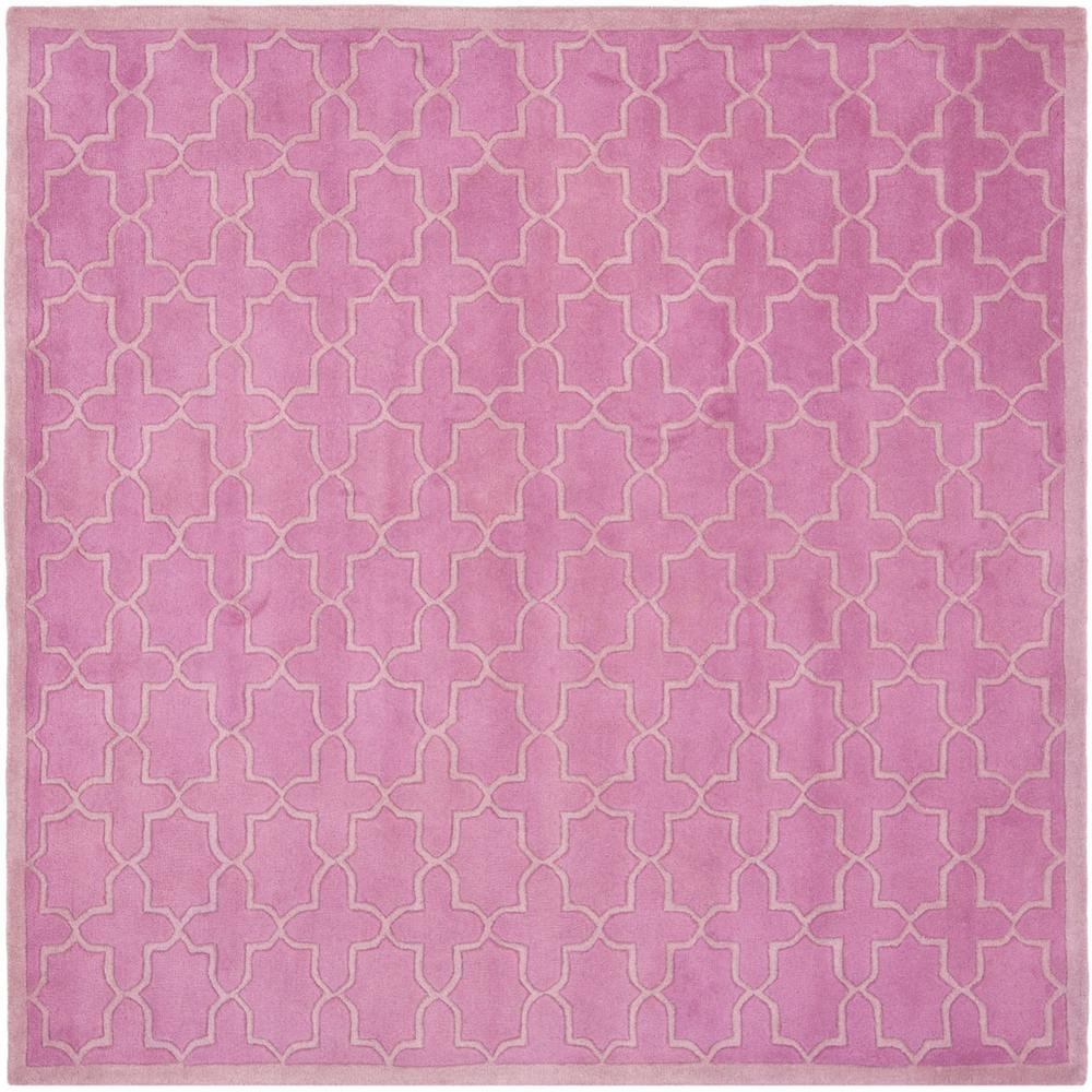CHATHAM, PINK, 7' X 7' Square, Area Rug