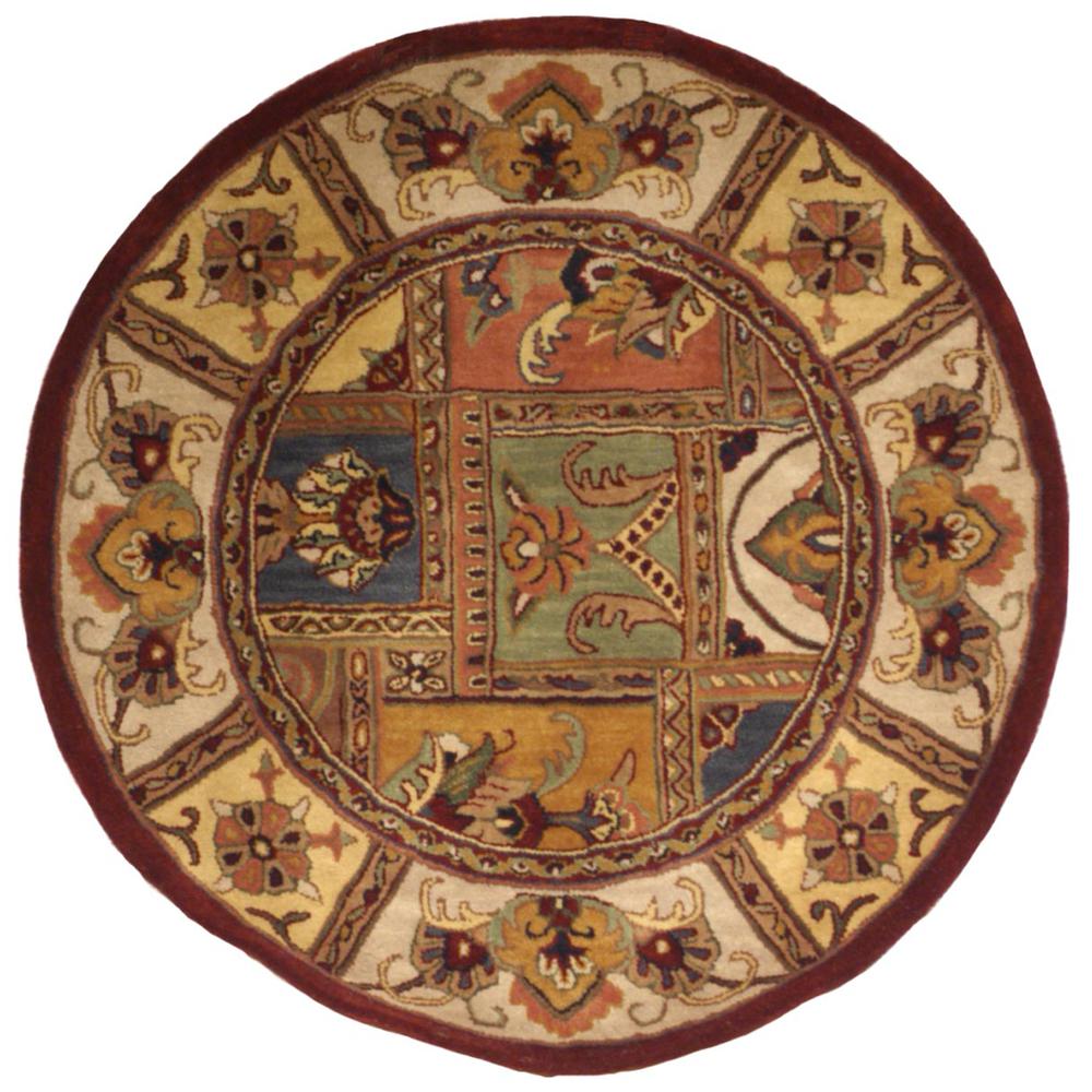 CLASSIC, ASSORTED, 8' X 8' Round, Area Rug, CL386A-8R
