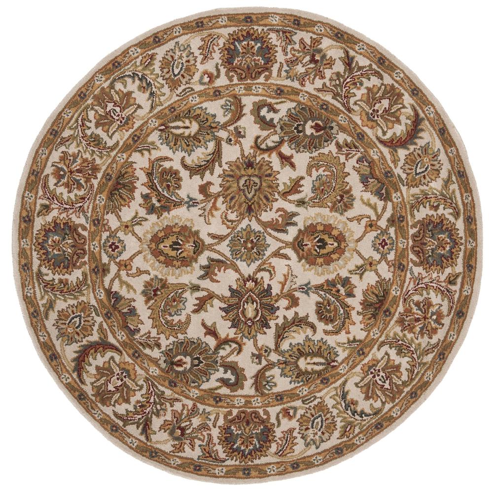 CLASSIC, IVORY / IVORY, 6' X 6' Round, Area Rug