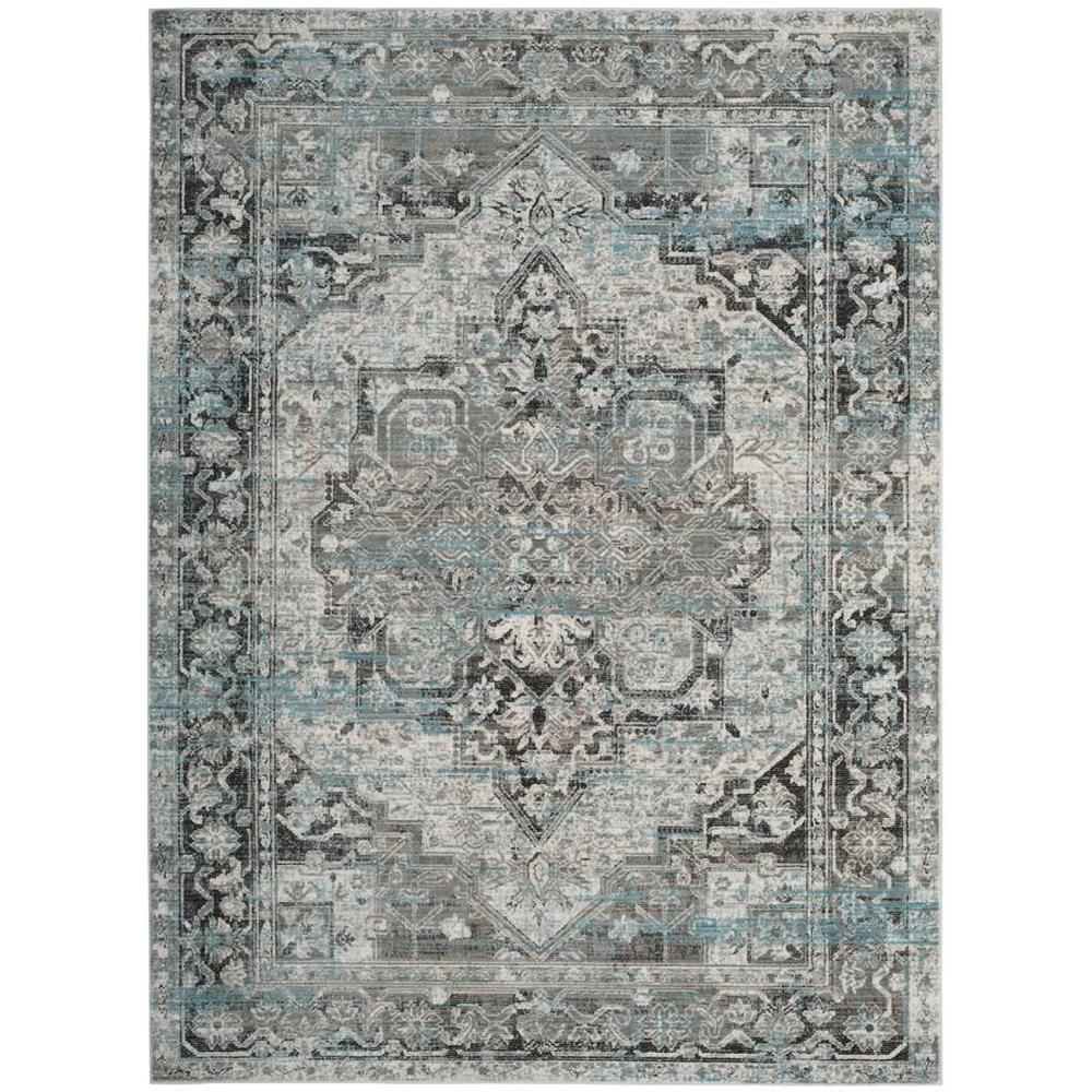 CLAREMONT, IVORY / GREY, 6' X 9'-2", Area Rug