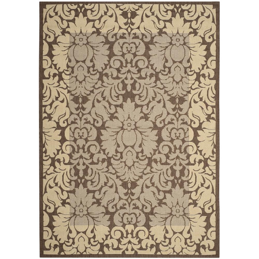 COURTYARD, CHOCOLATE / NATURAL, 2'-3" X 12', Area Rug, CY2727-3409-212