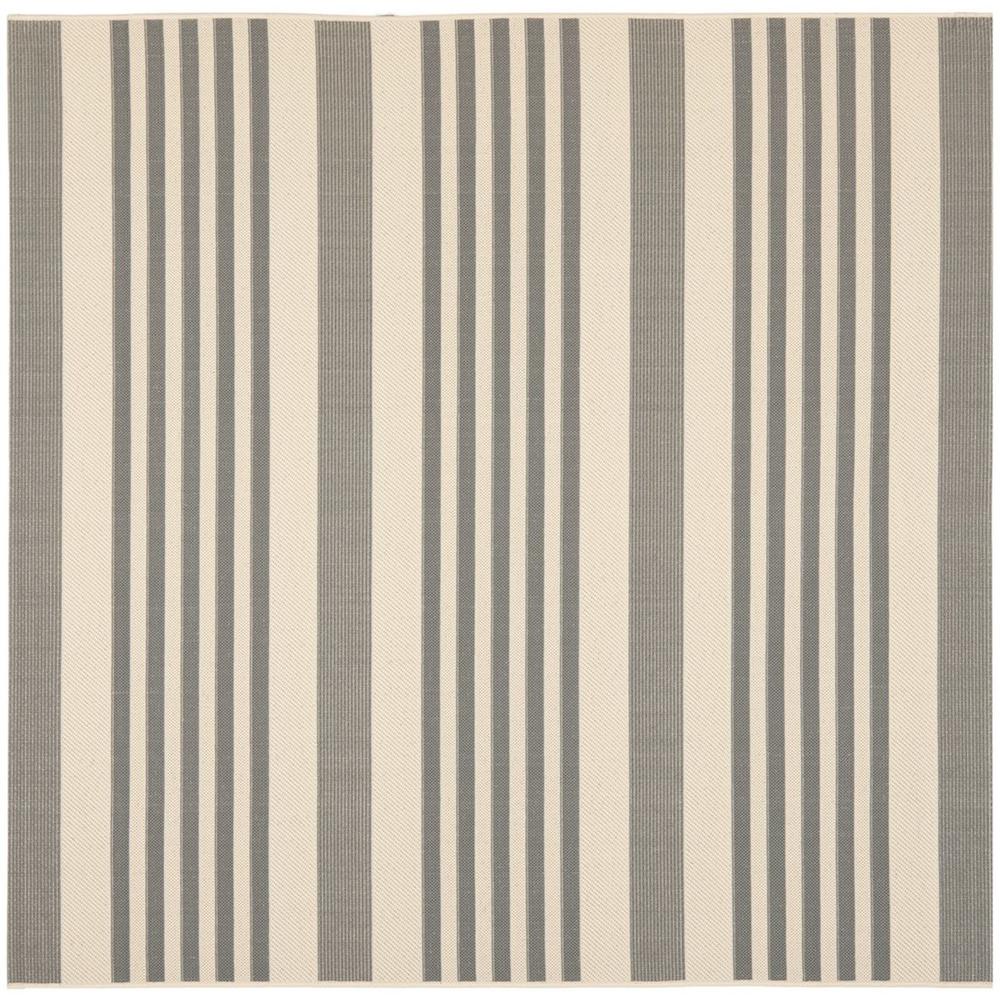 COURTYARD, GREY / BONE, 6'-7" X 6'-7" Square, Area Rug, CY6062-236-7SQ