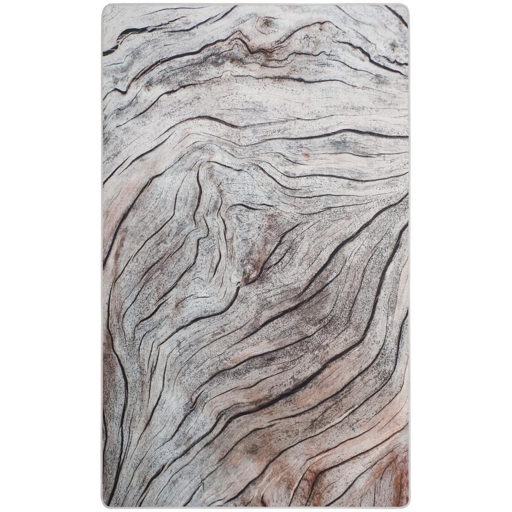 DAYTONA, CREAM / GREY, 5'-1" X 7'-6", Area Rug