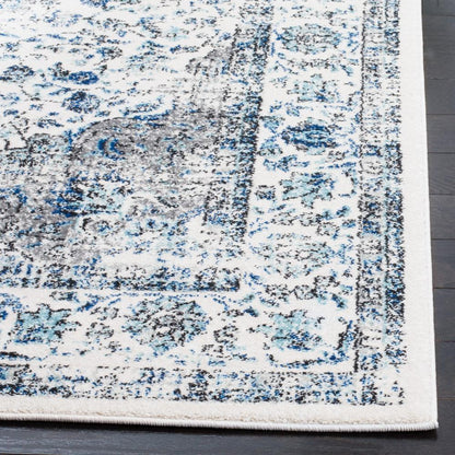 EVOKE, IVORY / GREY, 12' X 18', Area Rug