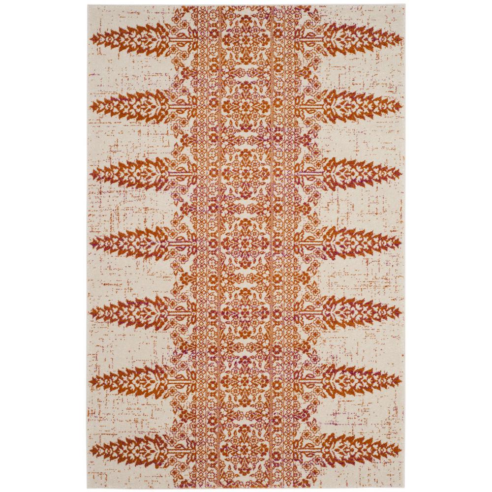 EVOKE, IVORY / GOLD, 6'-7" X 6'-7" Round, Area Rug, EVK521R-7R